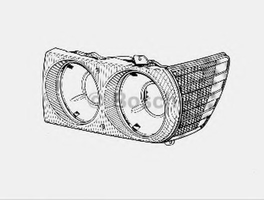 BOSCH 0 302 355 005 Headlight